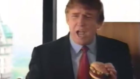 Fue en 2002 cuando el presidente protagonizó este spot.