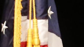 Los Angeles County Sheriff Alex Villanueva durante una rueda de prensa.