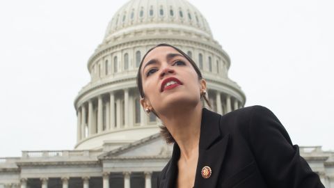 Alexandria Ocasio-Cortez, representante demócrata por Nueva York.