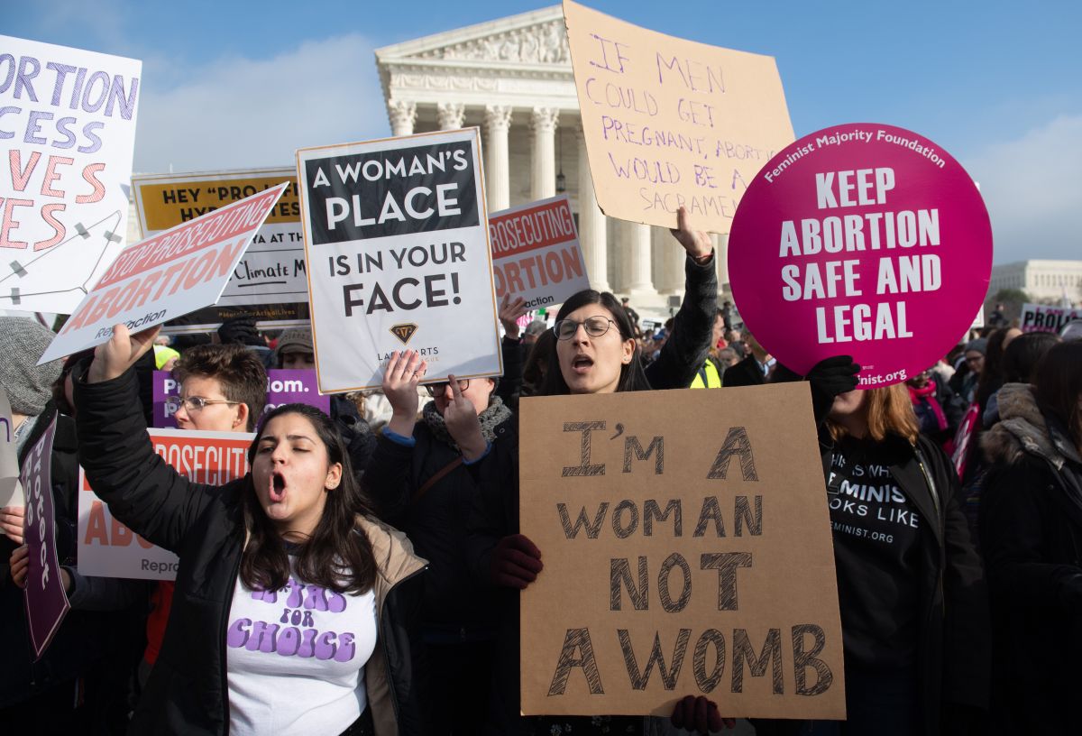 El aborto es legal en todo Estados Unidos desde 1973.