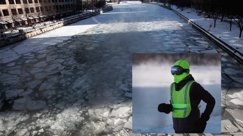 La ciudad de Chicago enfrenta temperaturas de -30C