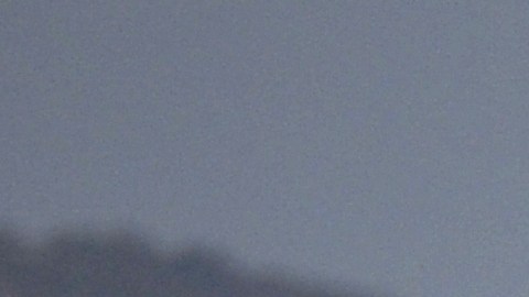 Turistas toman fotos al frente del icónico letrero de Hollywood.