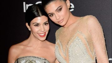 Kourtney Kardashian y Kylie Jenner.