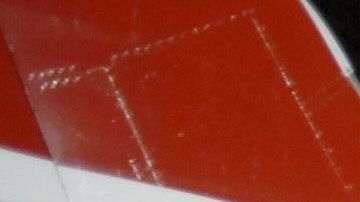 El avión fue remolcado dos días después