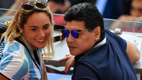 La relación de seis años entre Maradona y Rocío Oliva llegó a su fin