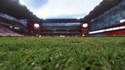 El pasto del estadio Nemesio Diez de Toluca será cambiado en un amplio sector.