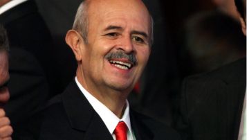 Fausto Vallejo, exgobernador de Michoacán.