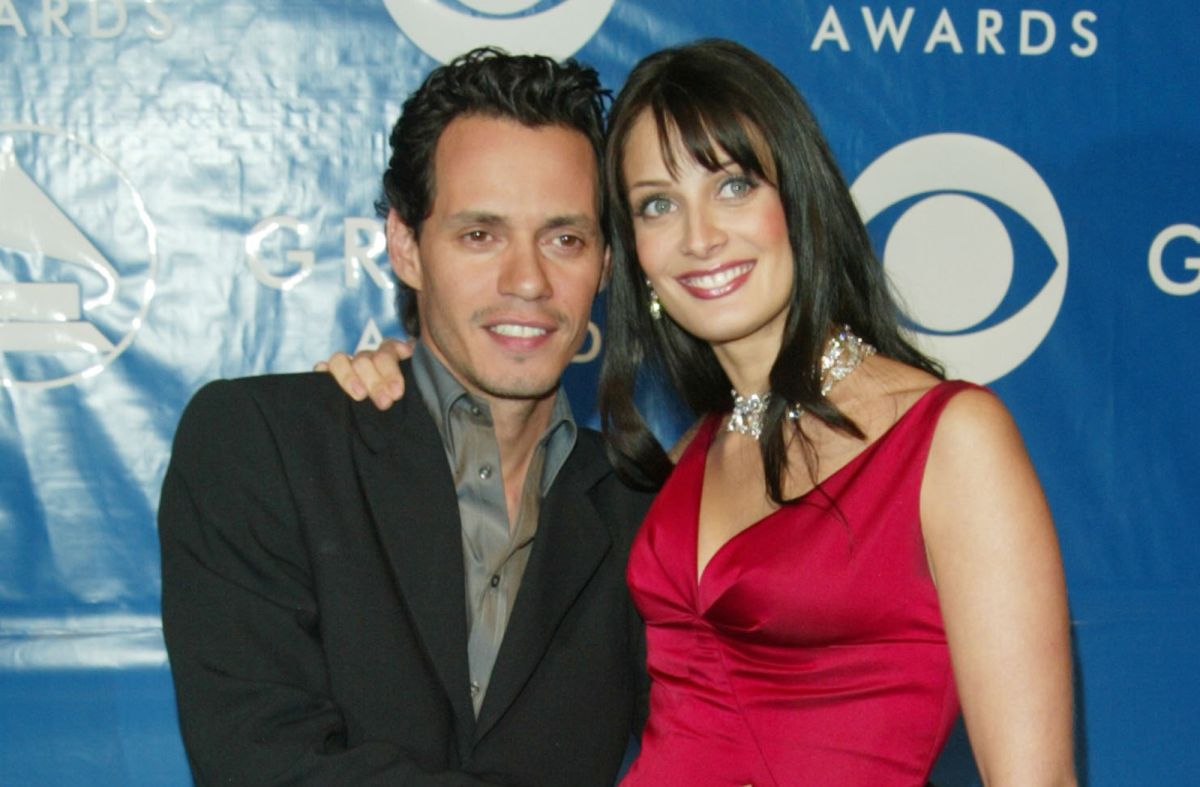 Marc Anthony y Dayanara Torres en el año 2003.