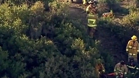 Una avioneta chocó contra la ladera de una montaña esta mañana en Oceanside, California