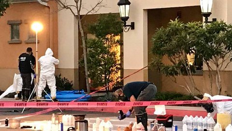 Los funcionarios del hotel ni siquiera se daban cuenta del laboratorio de drogas adentro. (@ABC7)