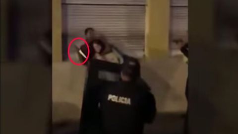 El momento previo al asesinato.