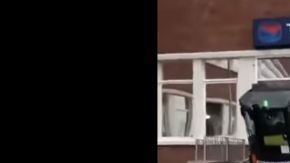 El incidente se reportó en  Liverpool, Inglaterra.