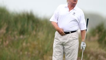 Trump es el presidente que mas tiempo ha pasado en los campos de golf