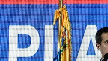 Al ingeniero Juan Guaidó, presidente del parlamento, le correspondió asumir la presidencia de Venezuela