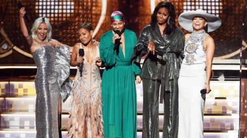 "La música me ha ayudado a contar mi historia", expresó Michelle Obama.