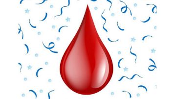 El símbolo busca representar el período femenino, pero también está ligado con las campañas de donación de sangre.