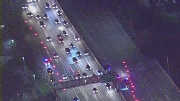 El accidente se reportó esta mañana a las 5:46 a.m.