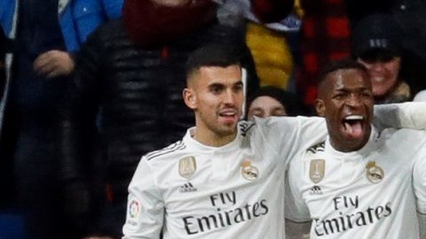 El Real Madrid celebró un gran triunfo en casa frente al Alavés.