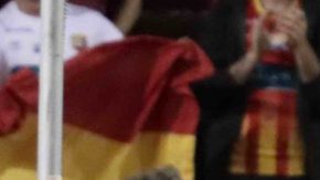 Los jugadores de Herediano celebran la victoria ante Atlanta United.