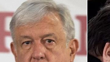 Andrés Manuel López Obrador, Joaquín "El Chapo" Guzmán y Enrique Peña Nieto.