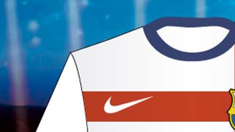 El uniforme blanco del Barcelona fue una propuesta de Nike