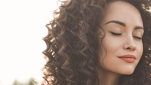 cabello rizado