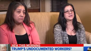 Victorina y Sandra contaron sus historias como empleadas de Trump.