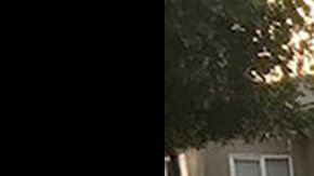 Bomberos de Anaheim rompieron el auto.