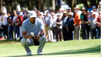 Tiger Woods tuvo un discreto debut en el Campeonato Mundial de Golf que de disputa en México
