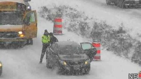Escena del incidente en Minneapolis.