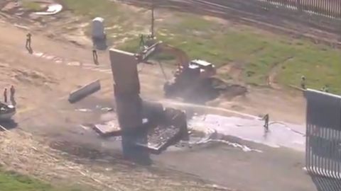 Este miércoles comenzó la demolición de los prototipos.