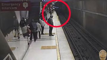 El incidente ocurrió en la línea Roja del Metro en la estación Pershing Square.