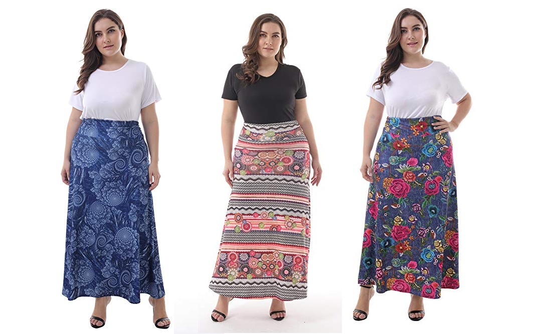 6 faldas largas para las mujeres plus size que cuando van a la iglesia - La Opinión