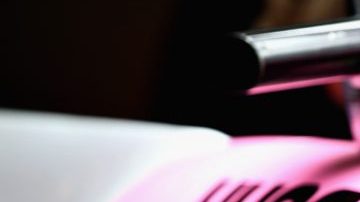 El piloto mexicano de la escudería Force India de Fórmula 1 Sergio Pérez.