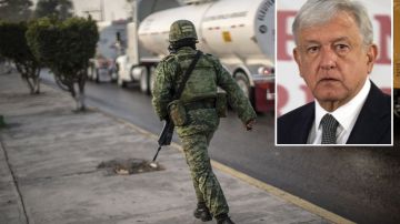 El presidente López Obrador instruyó al Ejército a reforzar la lucha contra el robo de combustible.