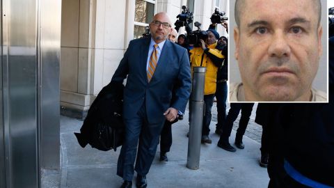 Eduardo Balarezo, uno de los abogados de Guzmán Loera.