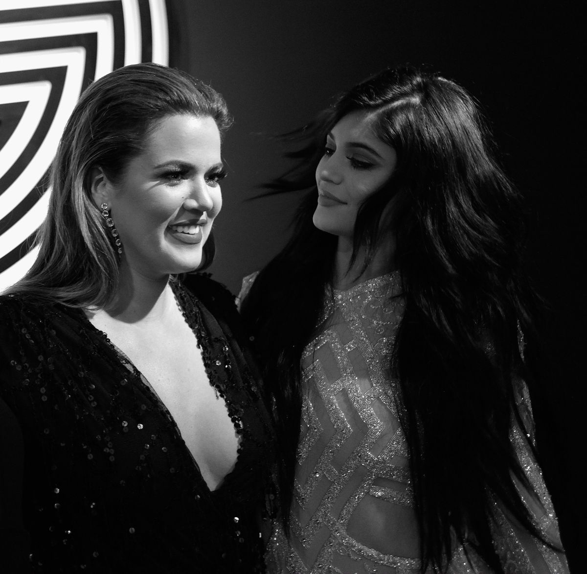 Khloe Kardashian y Kylie Jenner.