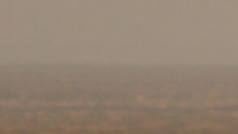 La frontera cruza el desierto de Sonora en Yuma, Arizona.