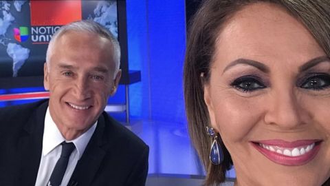 María Elena Salinas y Jorge Ramos