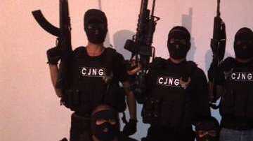 Supuestos miembros del CJNG.