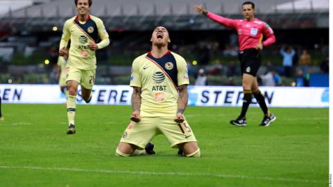 Nico Castillo marcó su primer doblete con las Águilas del América