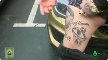 Un aficionado se quiso tatuar el rostro de Sergio Ramos, pero todo salió mal