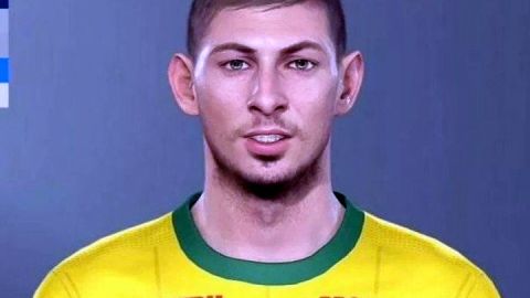 Imagen del futbolista argentino Emiliano Sala en el videojuego FIFA 19.