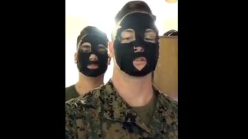 El video posteado por los marines causa protestas en Twitter.