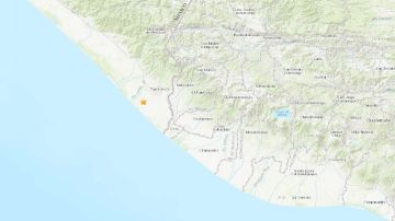 El epicentro se detectó cerca de la frontera de México con Guatemala.