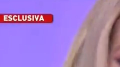 La argentina Wanda Nara, pareja y representante del delantero del Inter Mauro Icardi.