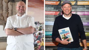 El antes y el después del chef Tom Kerridge.