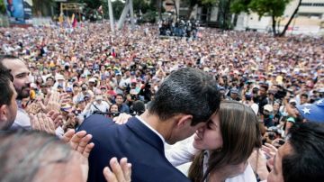 Guaidó cumplió su promesa de volver a Venezuela.