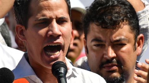 Juan Guaidó, presidente encargado de Venezuela.
