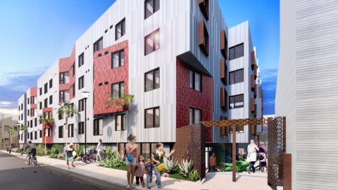 Así será el edificio en 1950 Mission St., en La Misión de San Francisco, compuesto de 157 apartamentos, todos 100% asequibles.